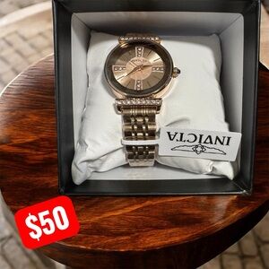 Invicta Wildflower women's watch in a rose gold tone